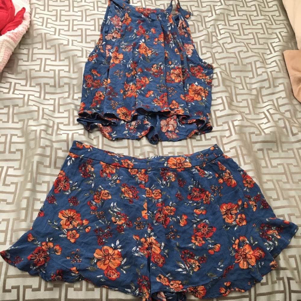 NWOT Romper and Tank Set... Sz. M